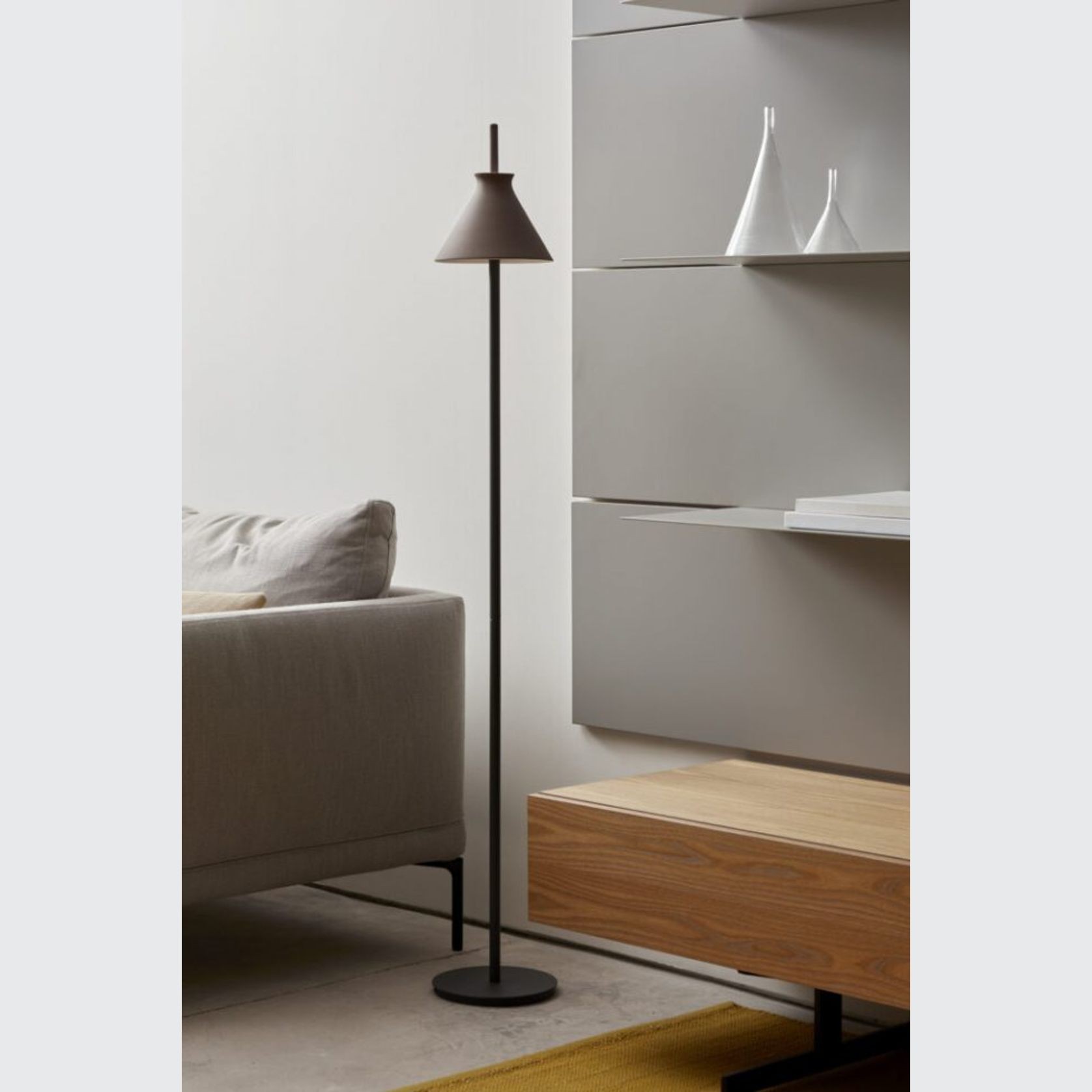 Totana Clay Floor Lamp gallery detail image