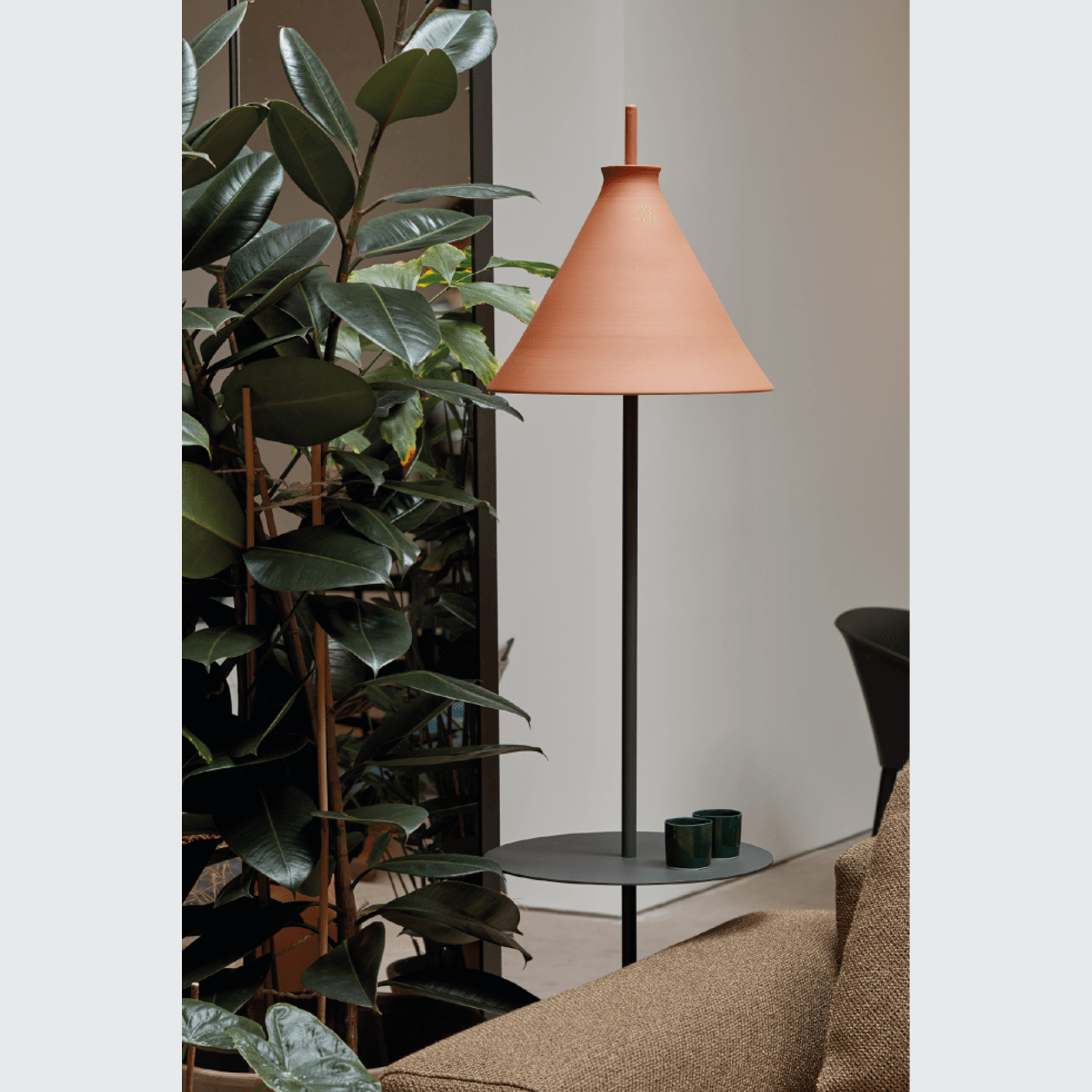 Totana Clay Floor Lamp gallery detail image