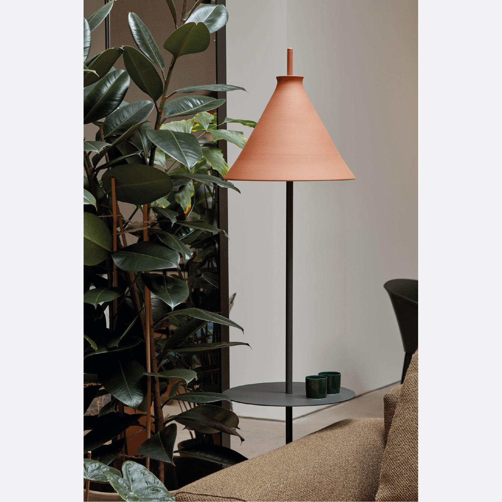 Totana Clay Floor Lamp gallery detail image