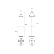 Totana Clay Floor Lamp gallery detail image