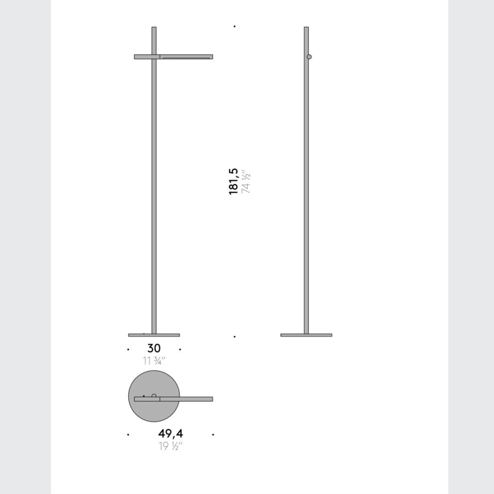 TWIG Floor Lamp by DePadova gallery detail image