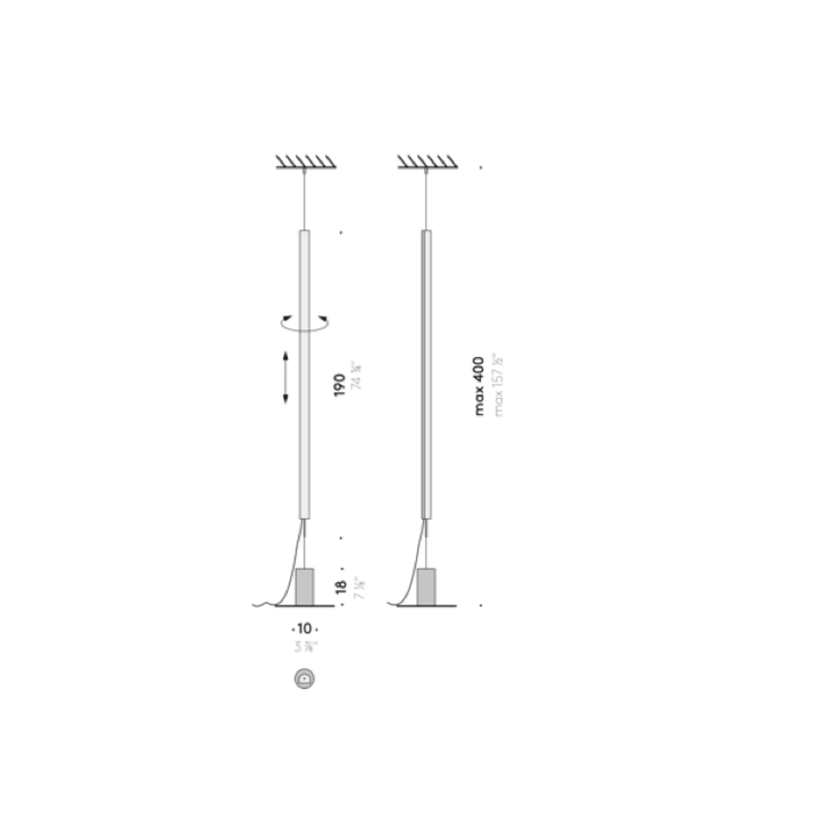 Cut Back Up&Down by DePadova gallery detail image