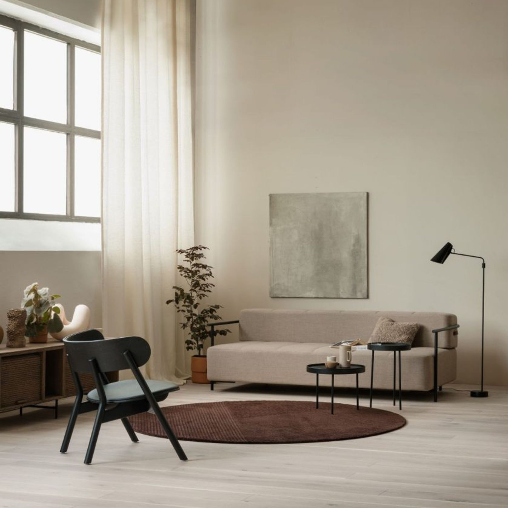 Birdy Swing Floor Lamp gallery detail image
