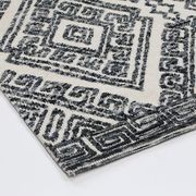 Alayah Diamond Anthracite Rug gallery detail image