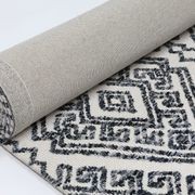 Alayah Diamond Anthracite Rug gallery detail image
