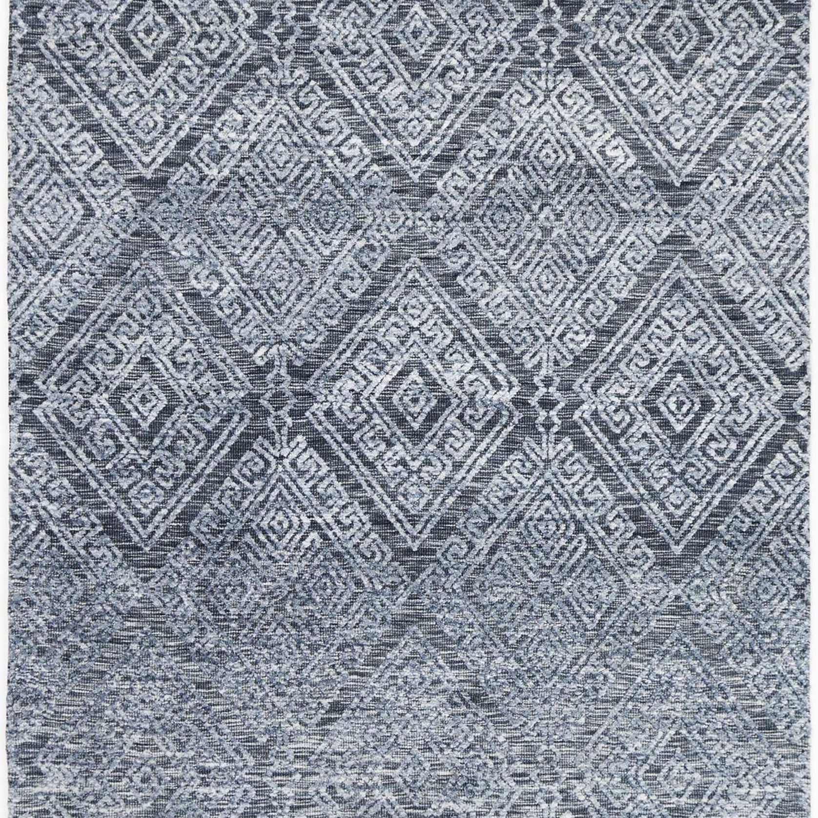 Alayah Diamond Denim Rug gallery detail image