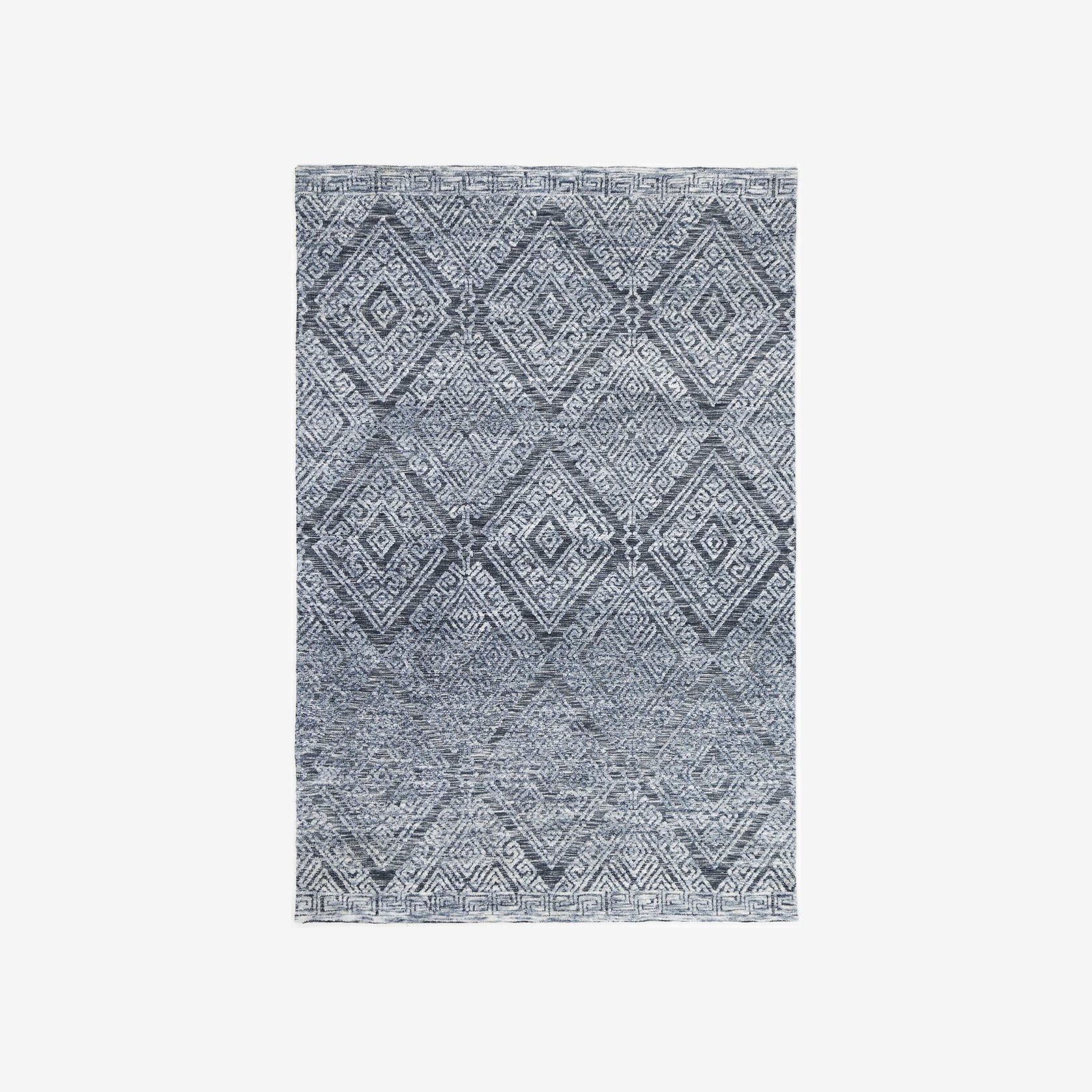 Alayah Diamond Denim Rug gallery detail image