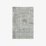 Alayah Anthracite Flower Rug gallery detail image