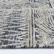 Alayah Anthracite Flower Rug gallery detail image