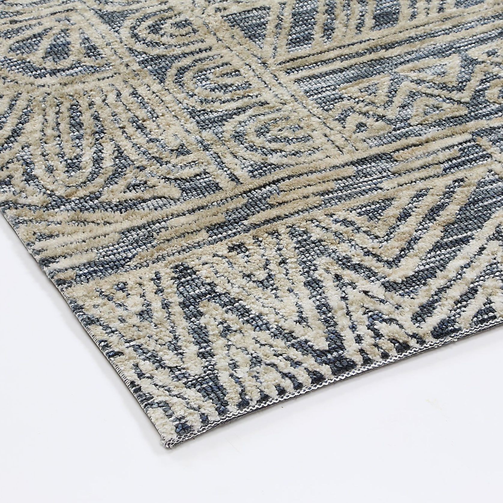 Alayah Anthracite Flower Rug gallery detail image