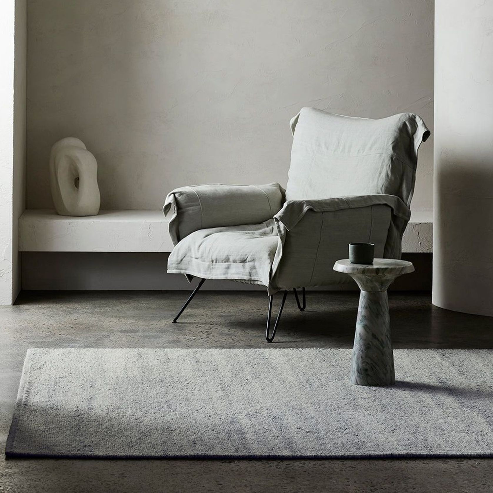 Armadillo Aspen Wool Rug gallery detail image