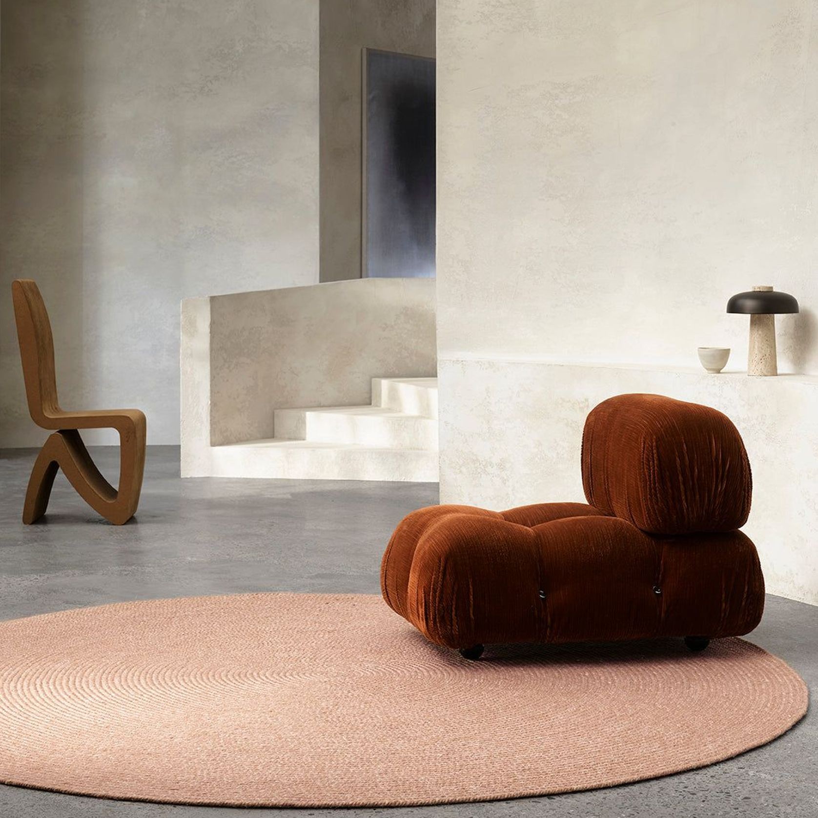 Armadillo Braid Wool Rug gallery detail image