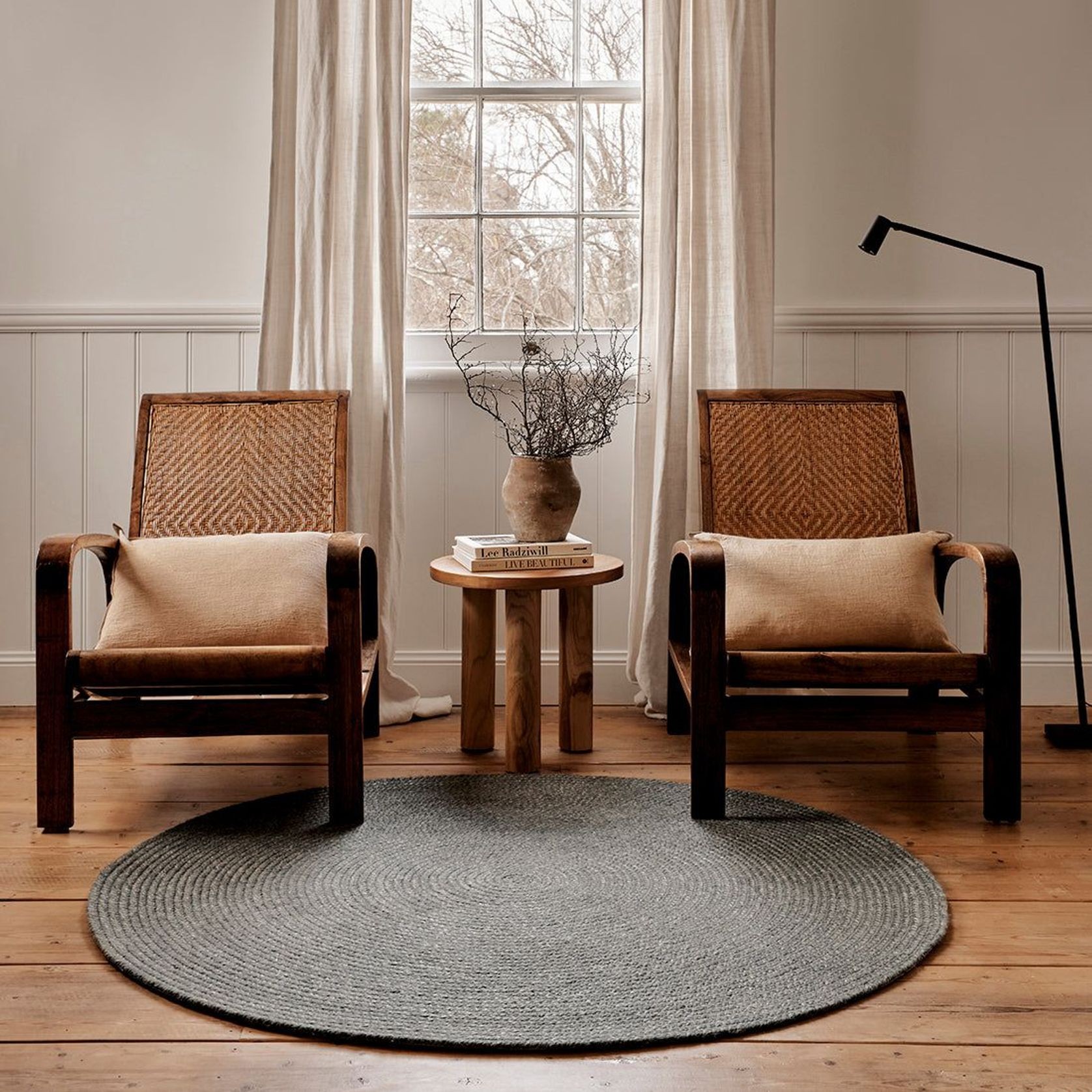 Armadillo Braid Nook Wool Rug gallery detail image