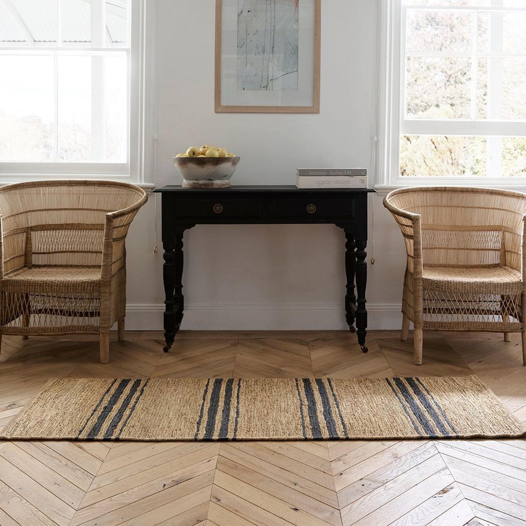 Armadillo River Nook Jute Rug gallery detail image