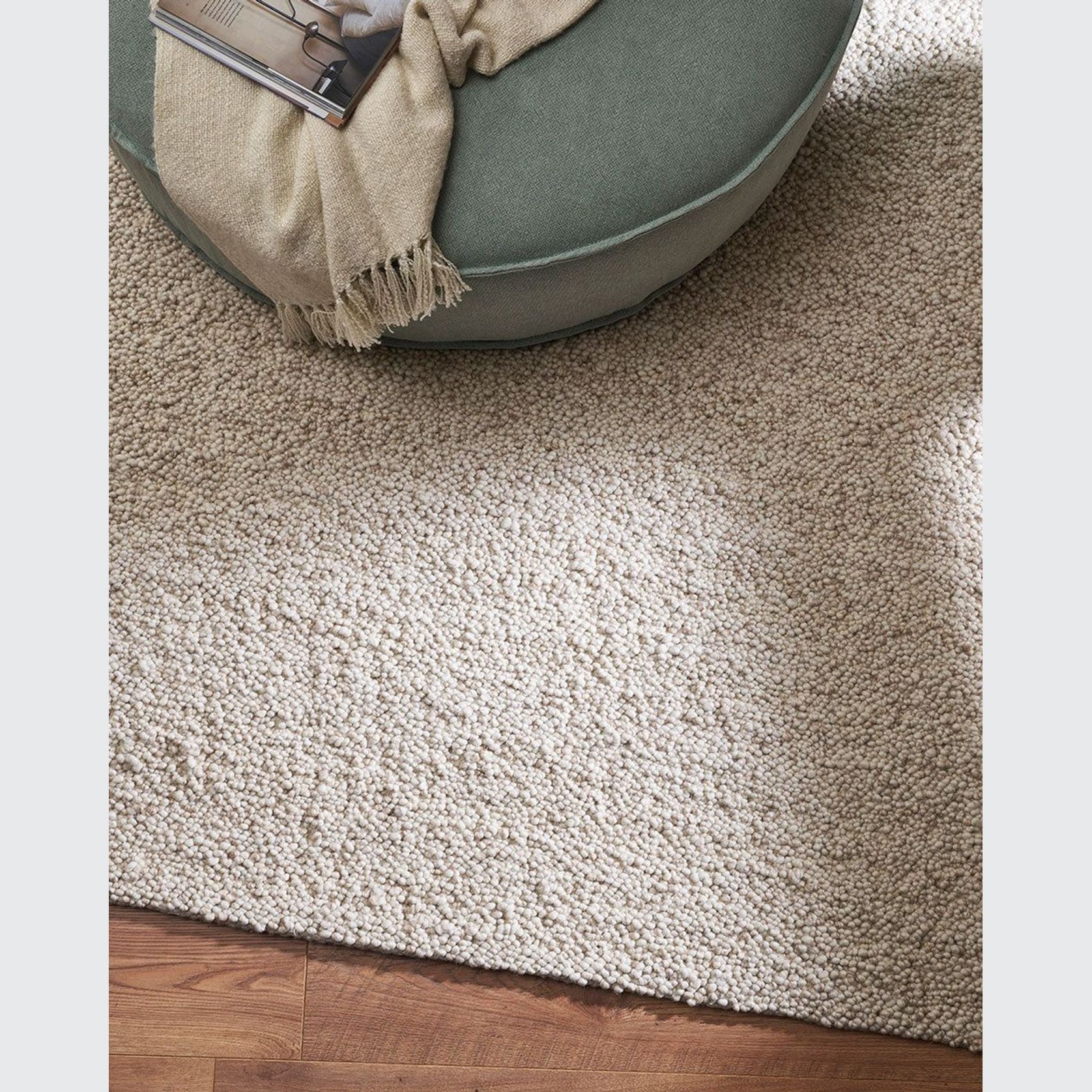 Baya Mt Somers Handwoven 100% Wool Rug - Acorn gallery detail image