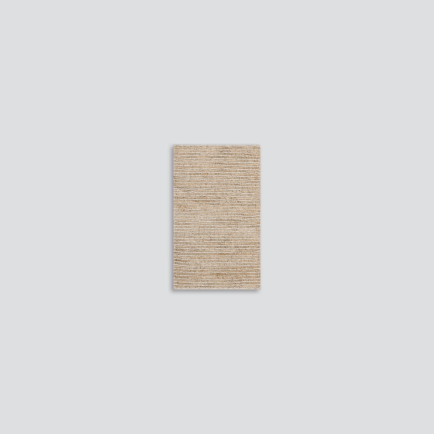 Baya Lima Entrance Mat - Sand/Natural | 50% Wool, 50% Jute gallery detail image