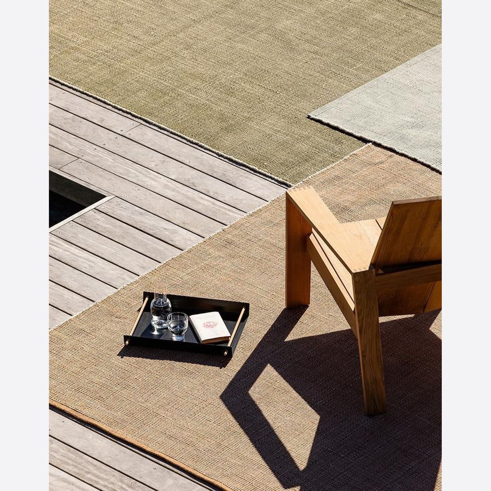 Baya Lonsdale Floor Rug - Eucalyptus | Indoor or Outdoor gallery detail image