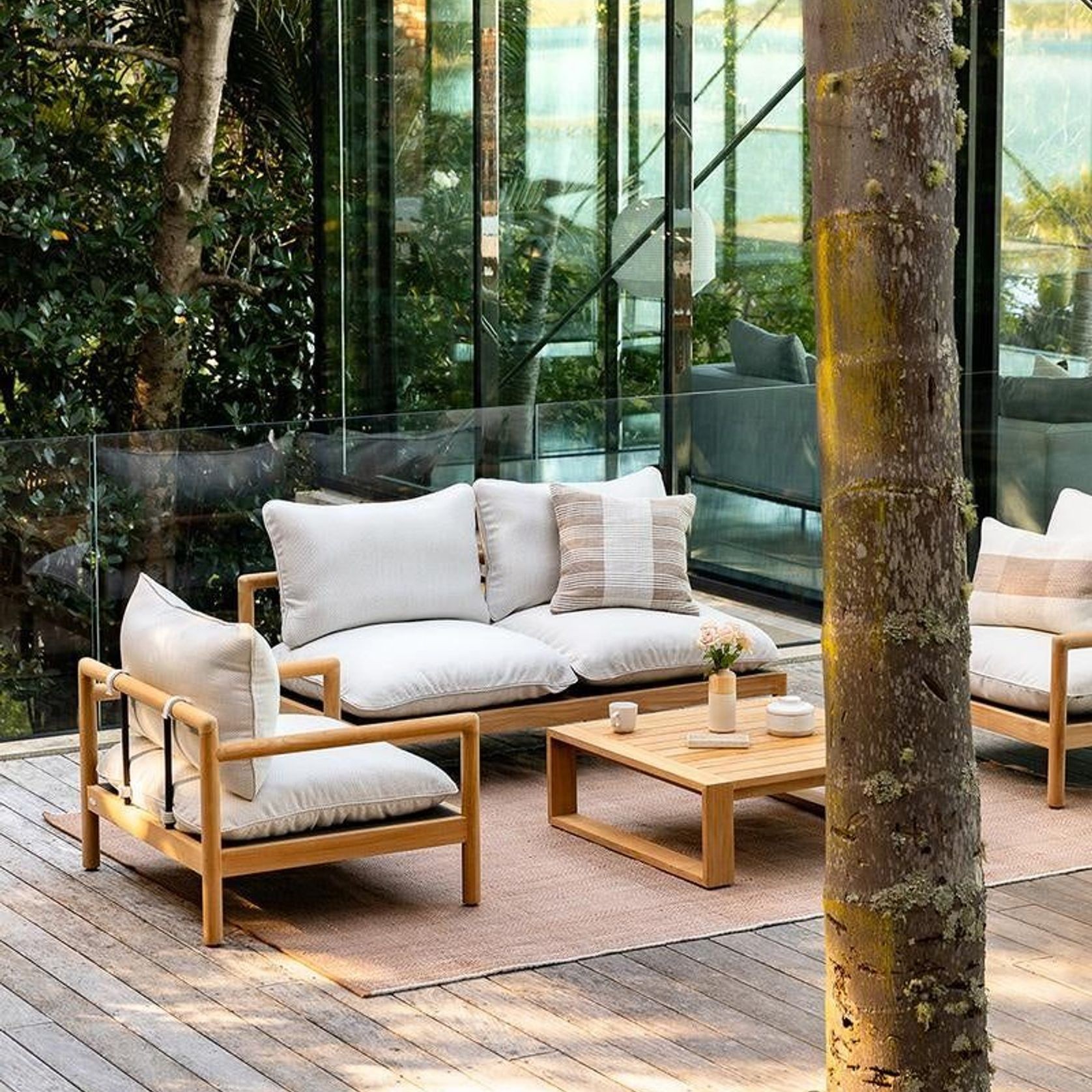 Baya Lonsdale Floor Rug - Cumin | Indoor or Outdoor gallery detail image
