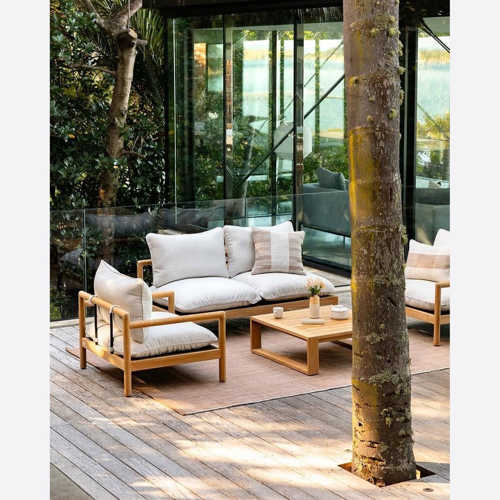 Baya Lonsdale Floor Rug - Cumin | Indoor or Outdoor gallery detail image