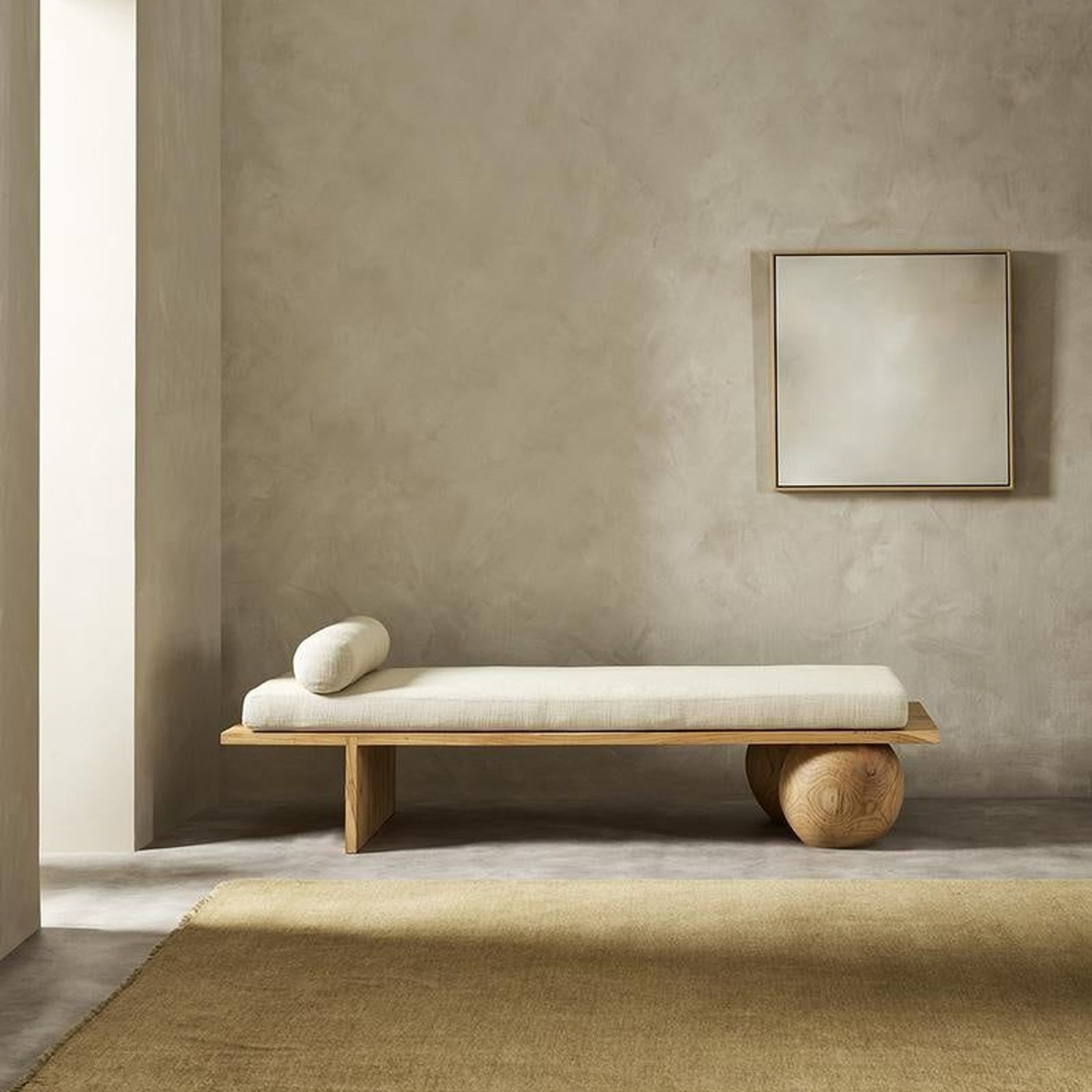 Baya Sandringham 100% NZ Wool Rug - Fenugreek gallery detail image