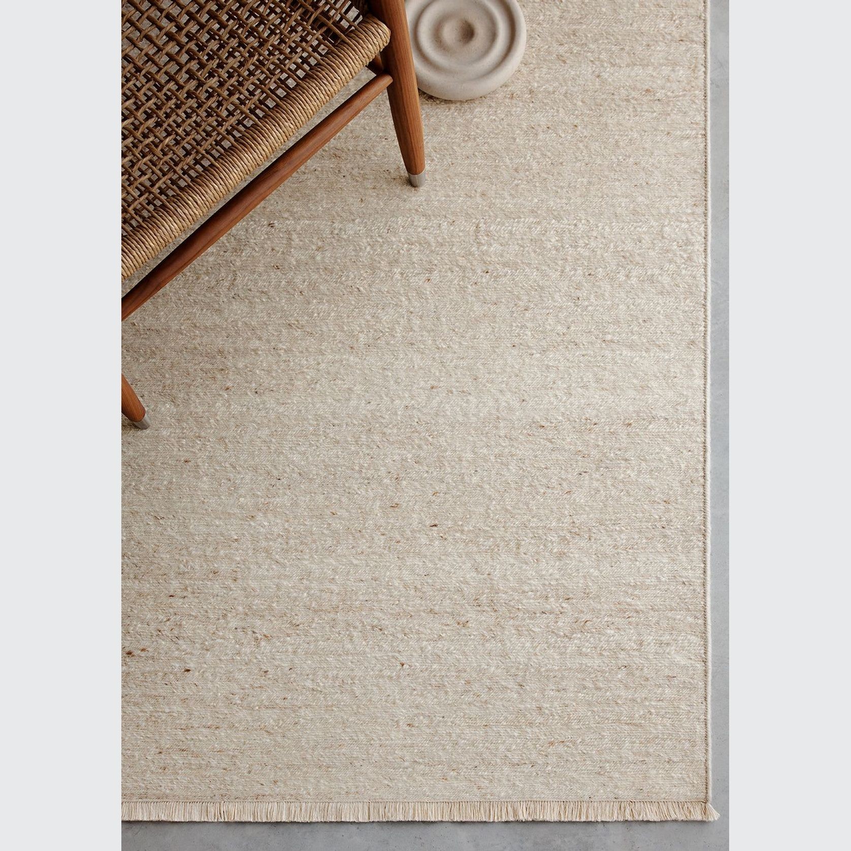 Armadillo Cable Wool Rug gallery detail image