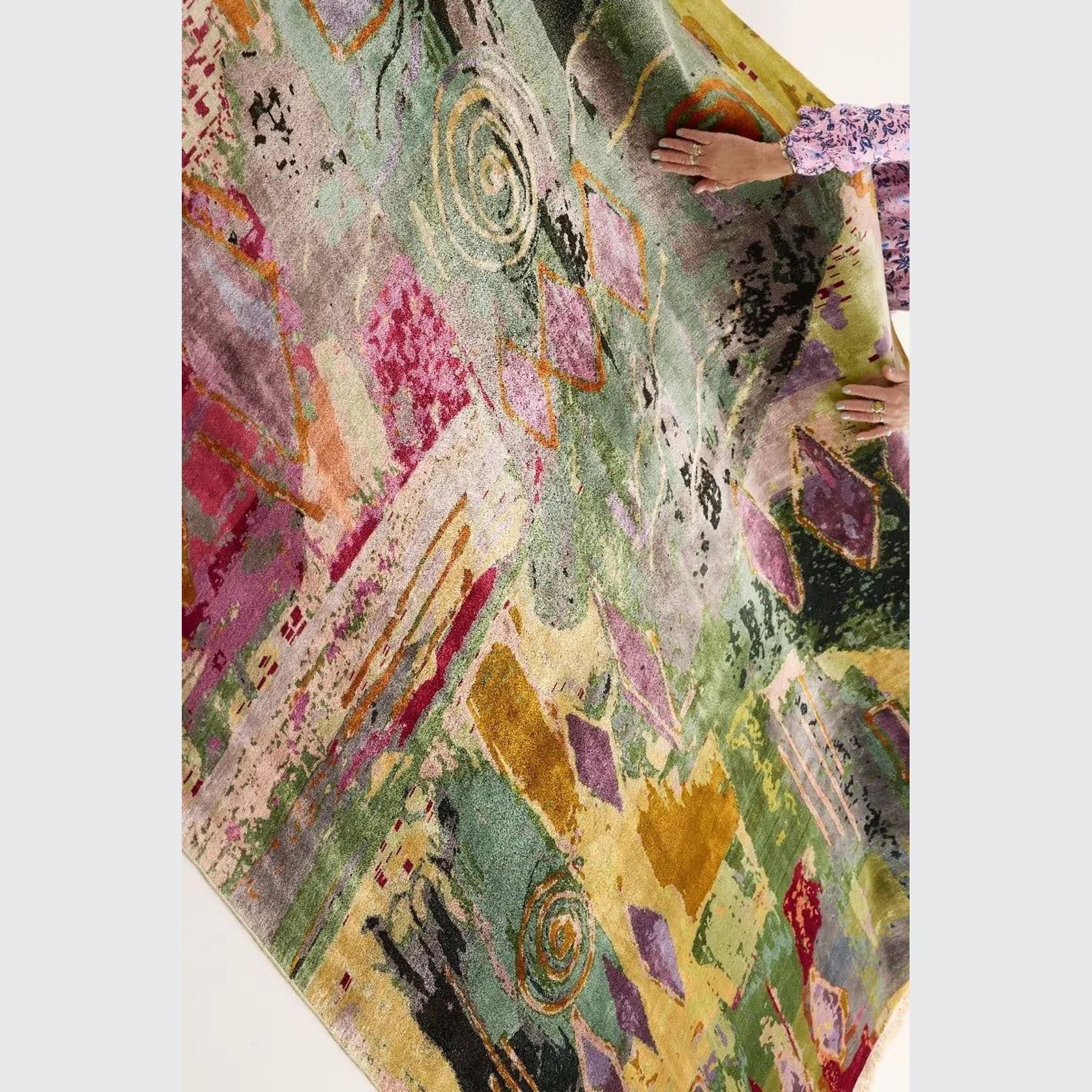 Carnival Silk Rug gallery detail image