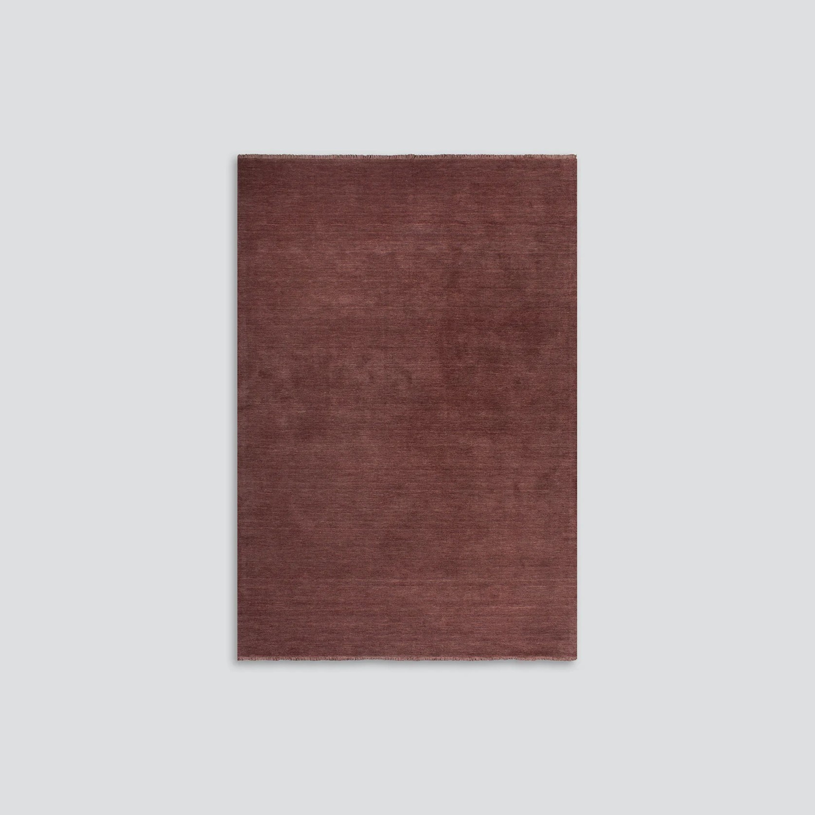Baya Sandringham 100% Wool Rug - Merlot gallery detail image
