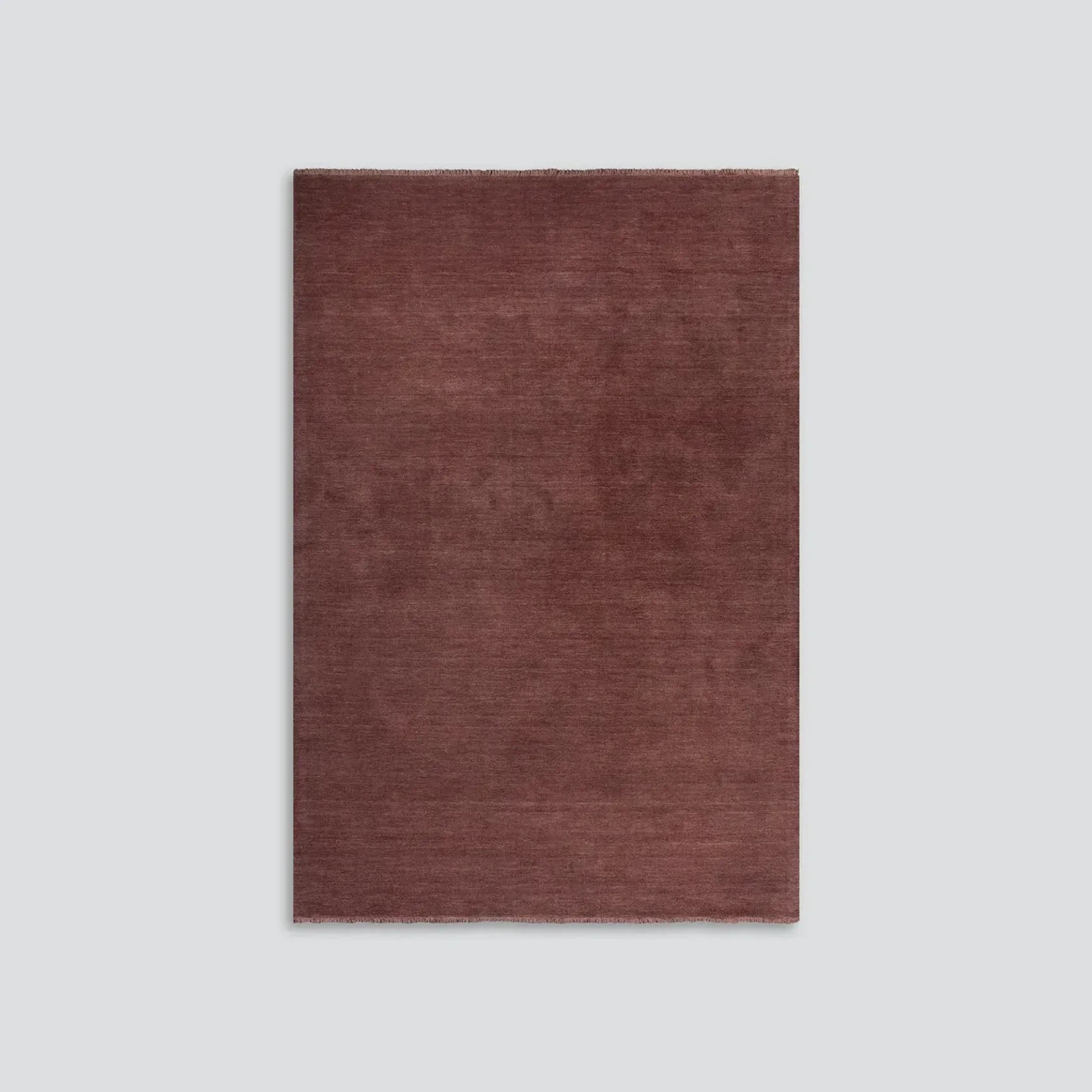 Baya Sandringham 100% NZ Wool Rug - Merlot gallery detail image