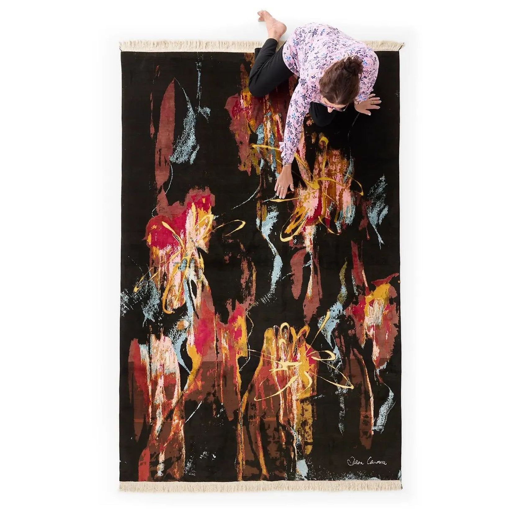 Emergence Silk Rug gallery detail image