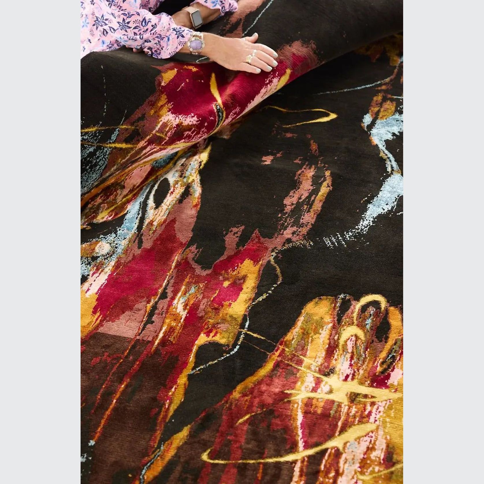 Emergence Silk Rug gallery detail image