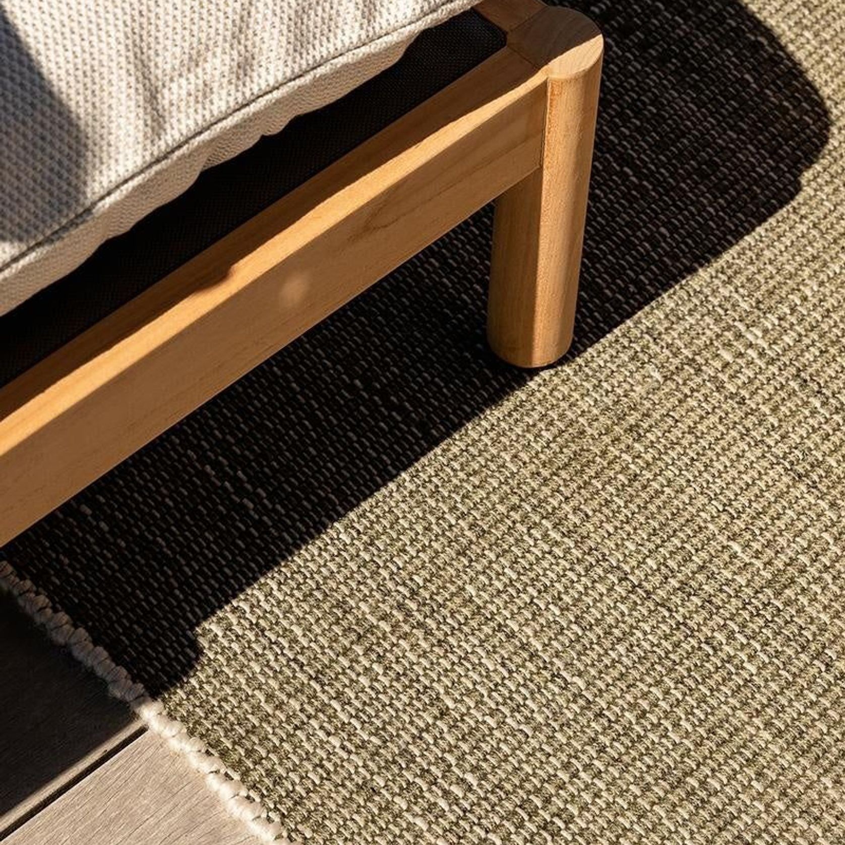 Baya Lonsdale Floor Rug - Olive | Indoor or Outdoor gallery detail image