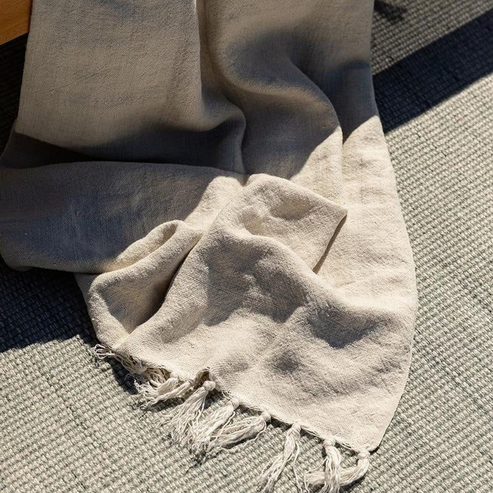 Baya Lonsdale Floor Rug - Eucalyptus | Indoor or Outdoor gallery detail image