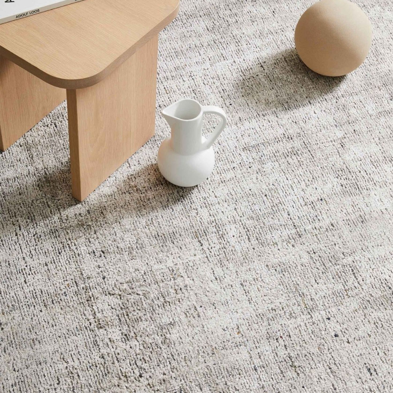Weave Home Matisse Rug - Marble | Wool Blend Floor Rug | 2m x 3m gallery detail image