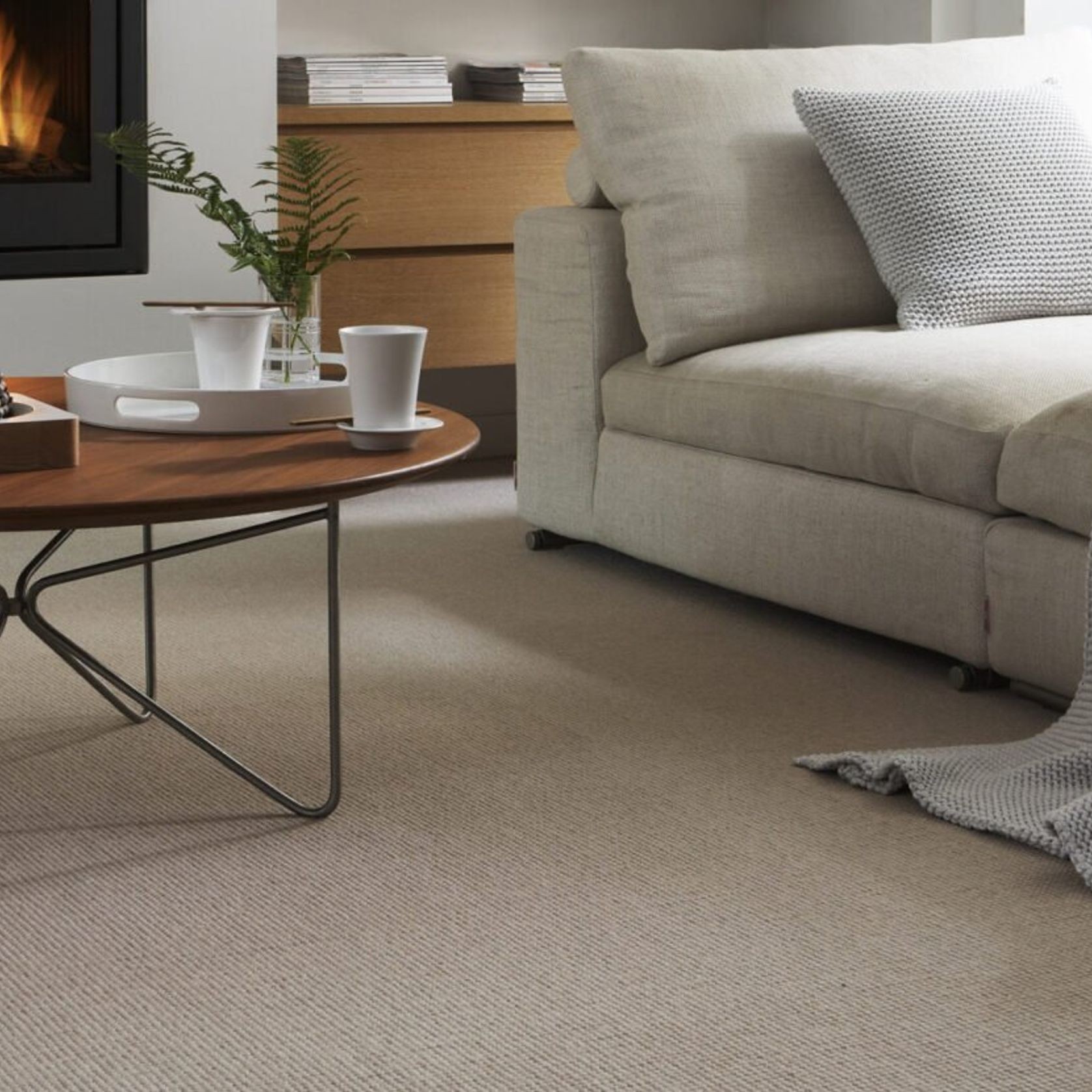 Natural Weave Square Rug gallery detail image