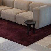 Bamboo Silk and Wool Blend Bordeaux gallery detail image
