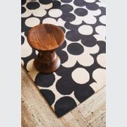 Puzzle Flower Rug - Slate | Orla Kiely Designer Floor Rug gallery detail image