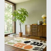 Orla Kiely Cut Stem Rug - Multi | 100% Wool Designer Floor Rug gallery detail image