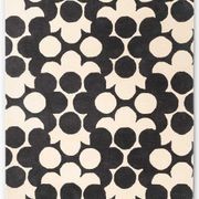 Puzzle Flower Rug - Slate | Orla Kiely Designer Floor Rug gallery detail image