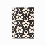 Puzzle Flower Rug - Slate | Orla Kiely Designer Floor Rug gallery detail image