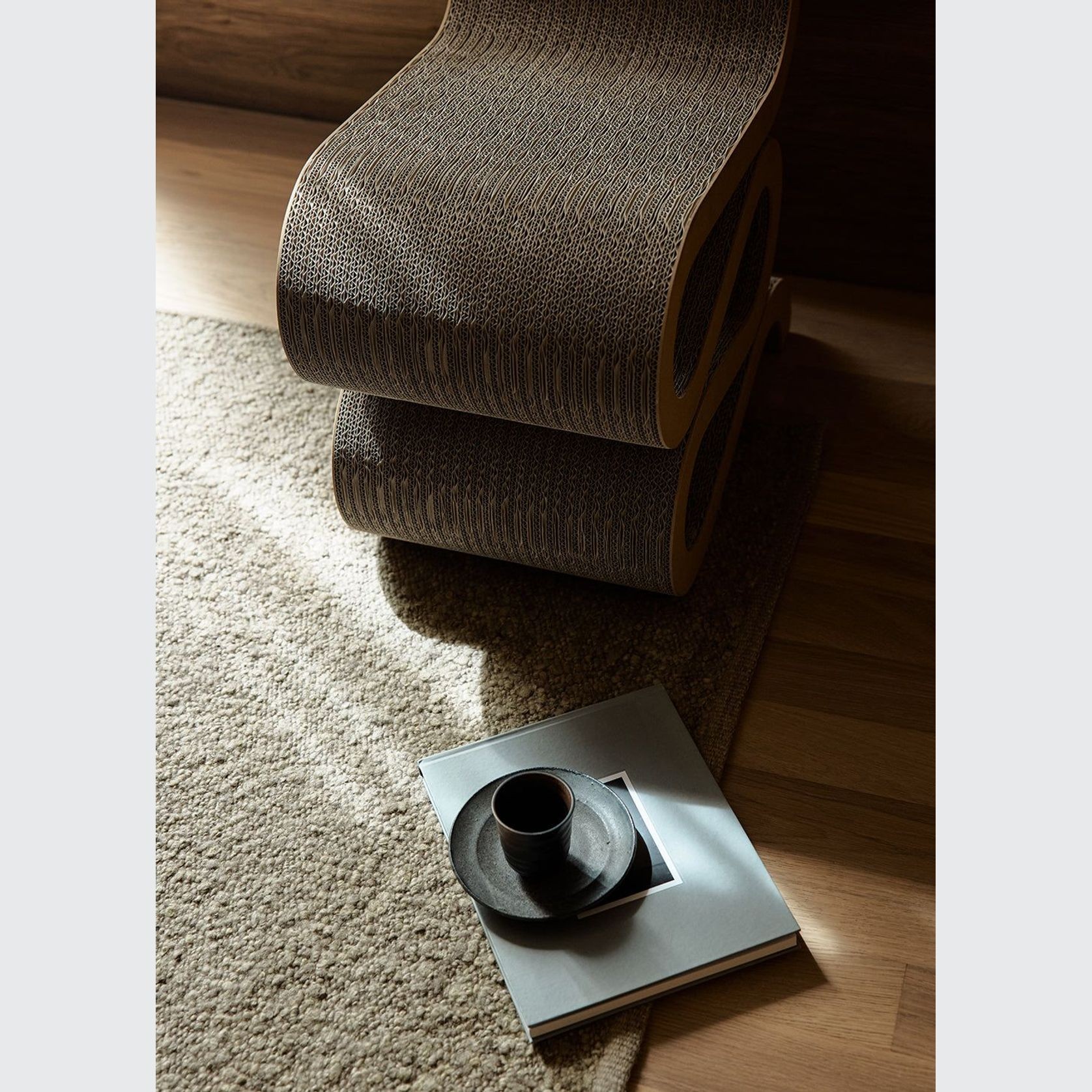 Armadillo Pebble Wool Rug gallery detail image