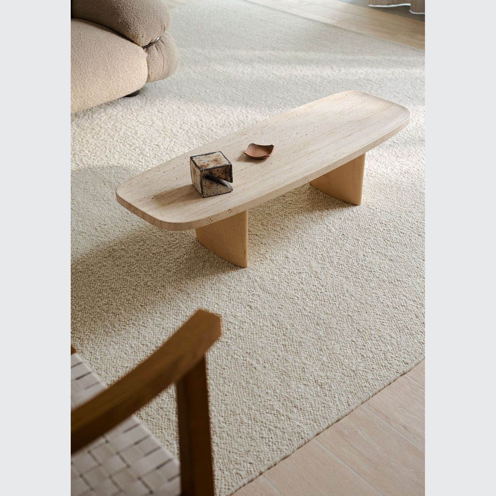Armadillo Pebble Wool Rug gallery detail image