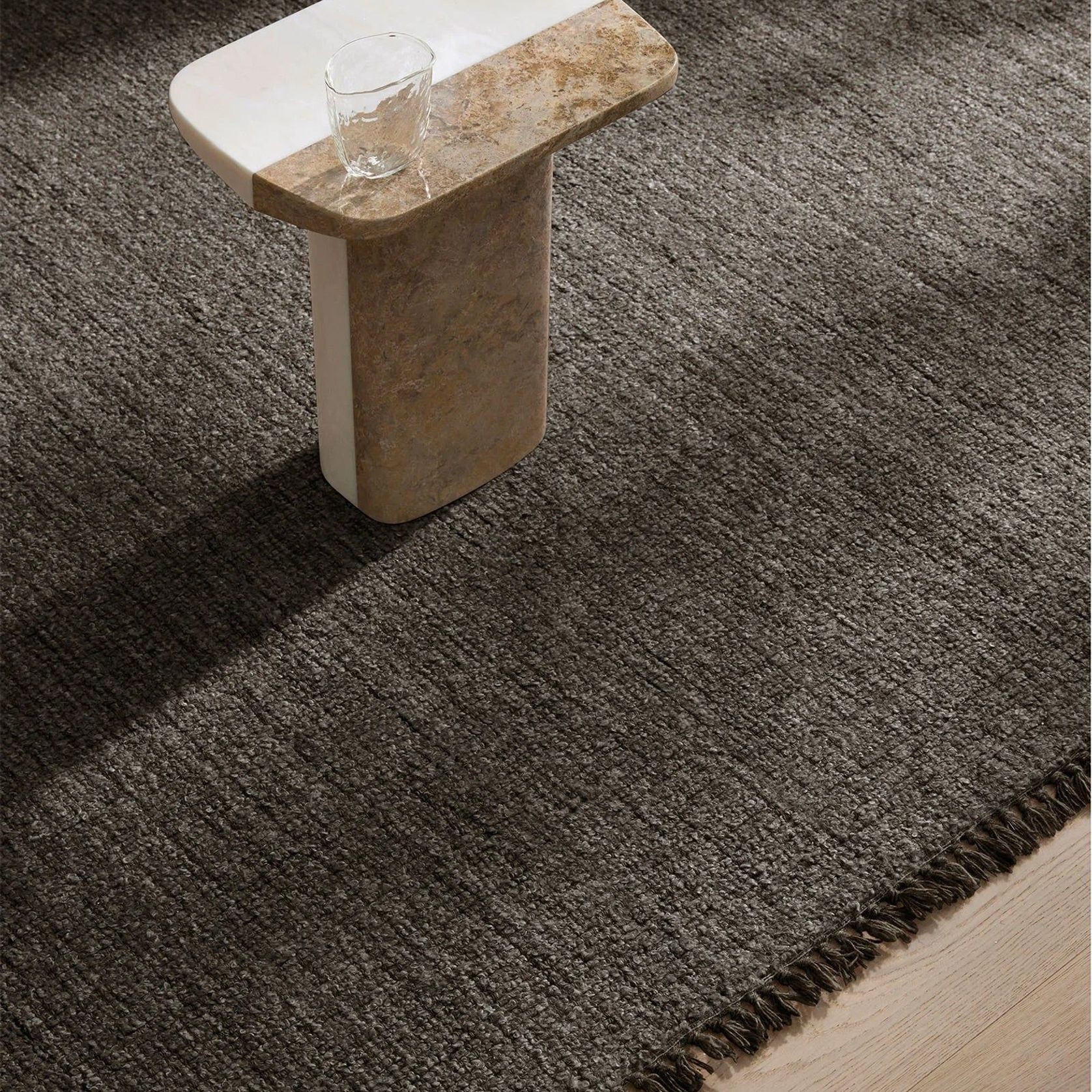 Weave Home Puglia Floor Rug - Pigeon gallery detail image