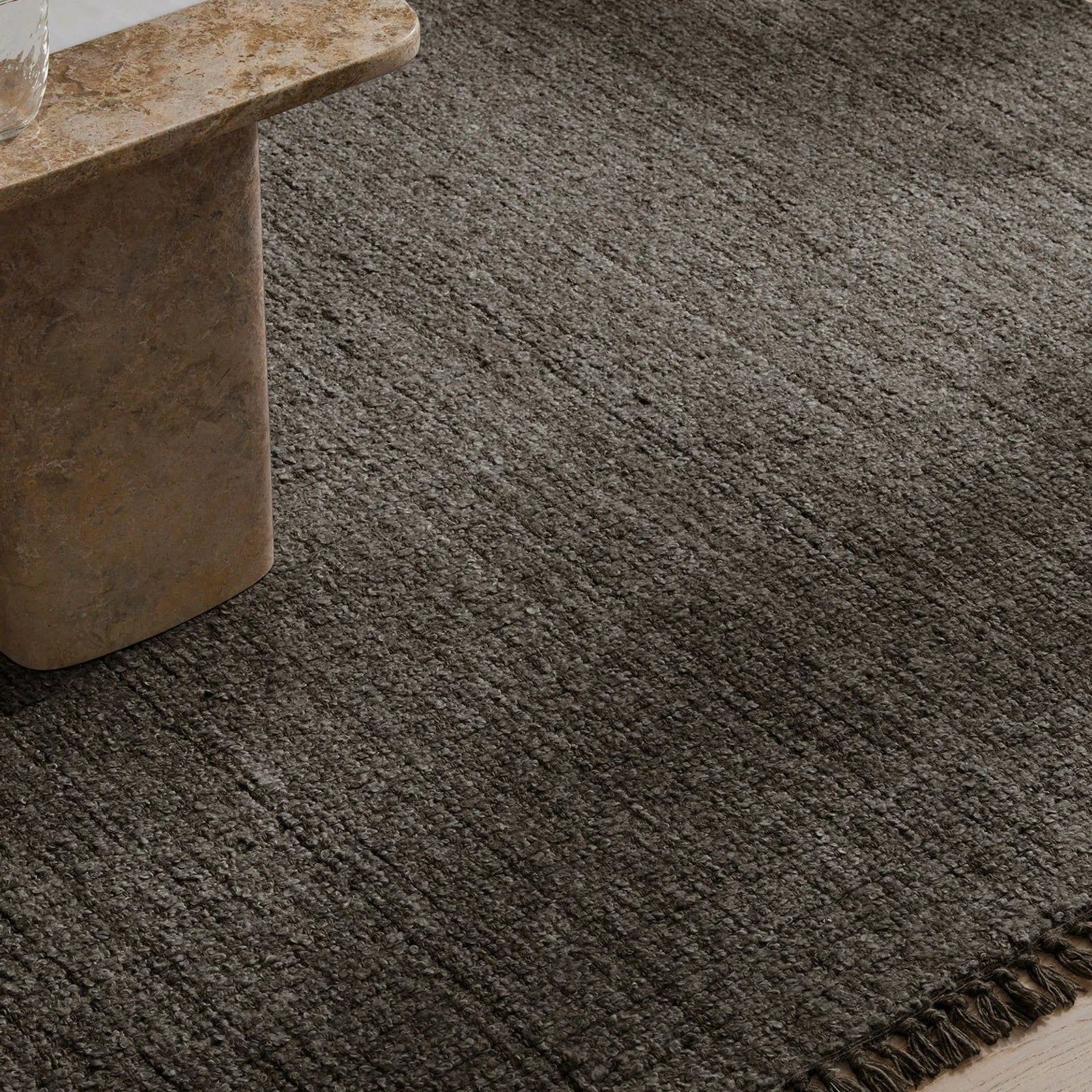Weave Home Puglia Floor Rug - Pigeon gallery detail image