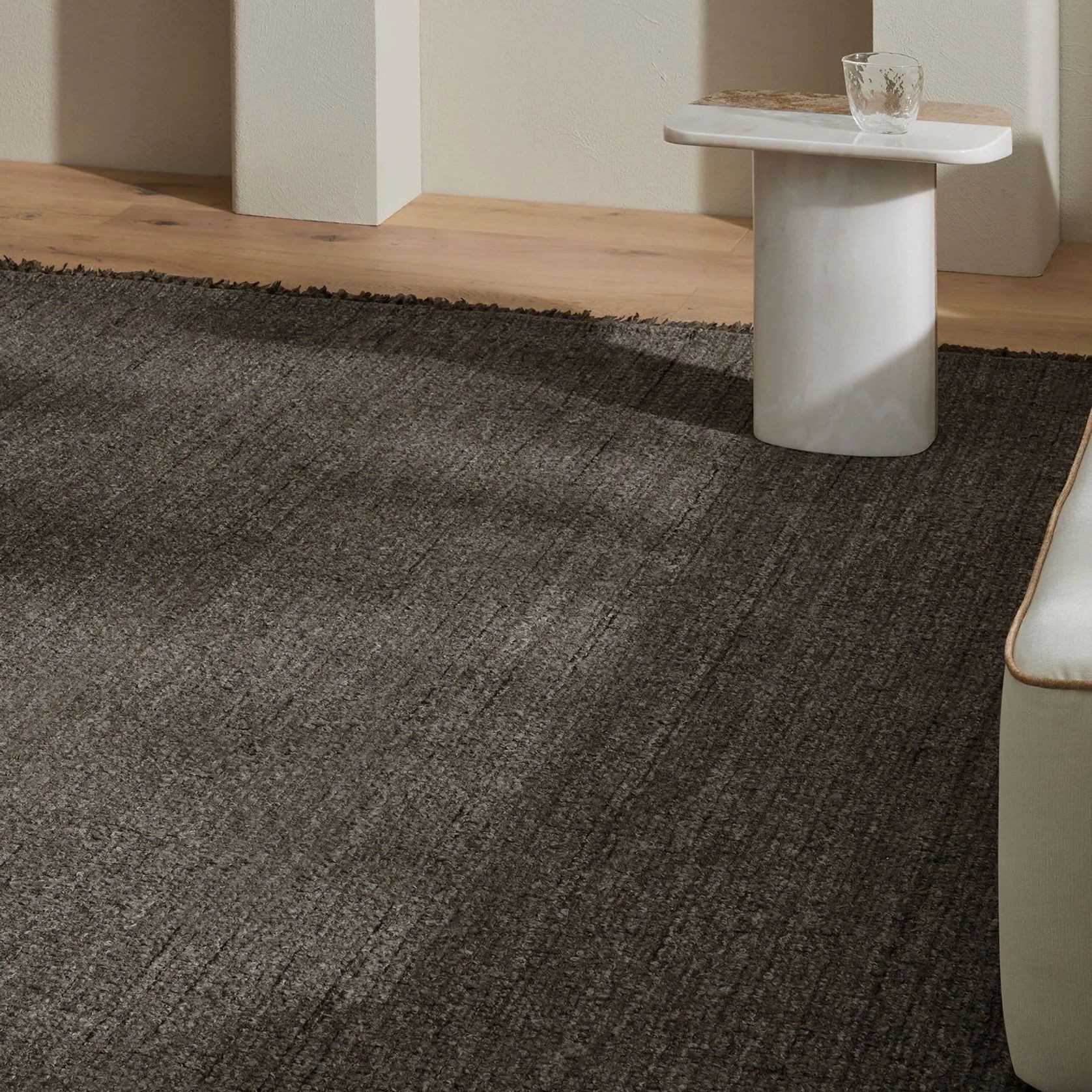 Weave Home Puglia Floor Rug - Pigeon gallery detail image