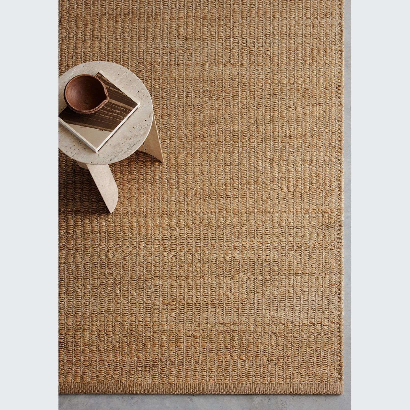 Armadillo Reed Jute Rug gallery detail image