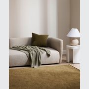 Baya Sandringham 100% Wool Rug - Moss gallery detail image