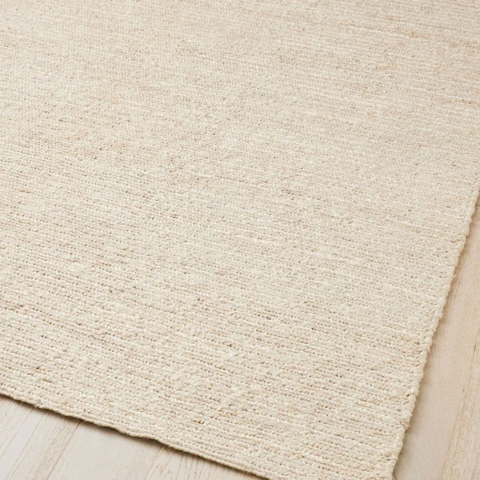 Weave Home Suffolk Rug - Pearl | 100% Jute Floor Rug | 2m x 3m gallery detail image