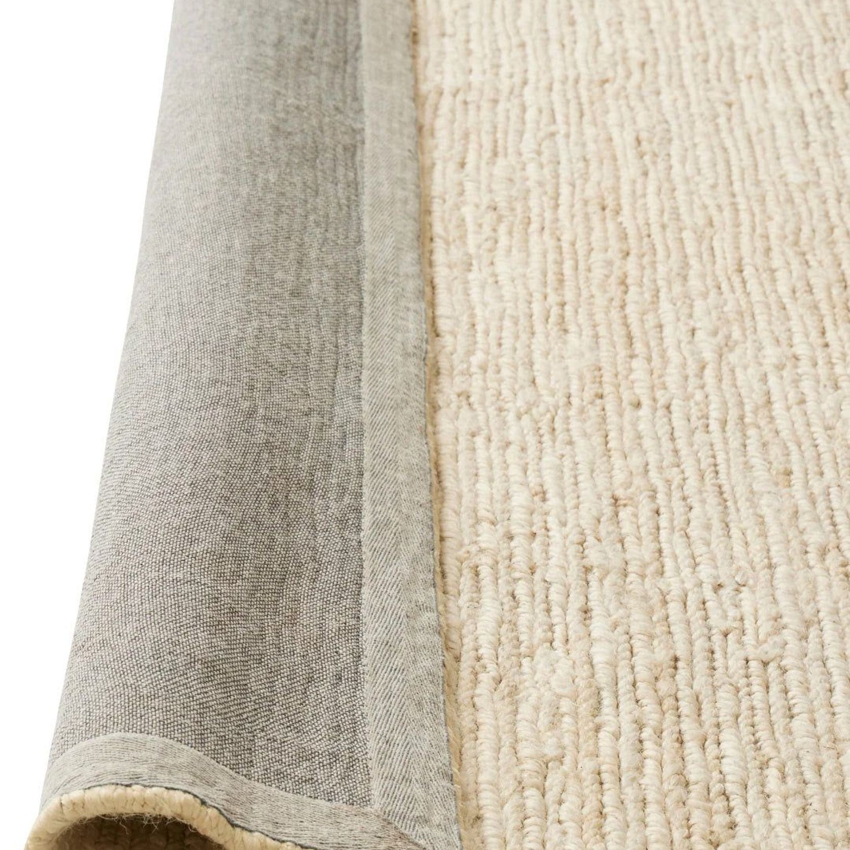 Weave Home Suffolk Rug - Pearl | 100% Jute Floor Rug | 2m x 3m gallery detail image