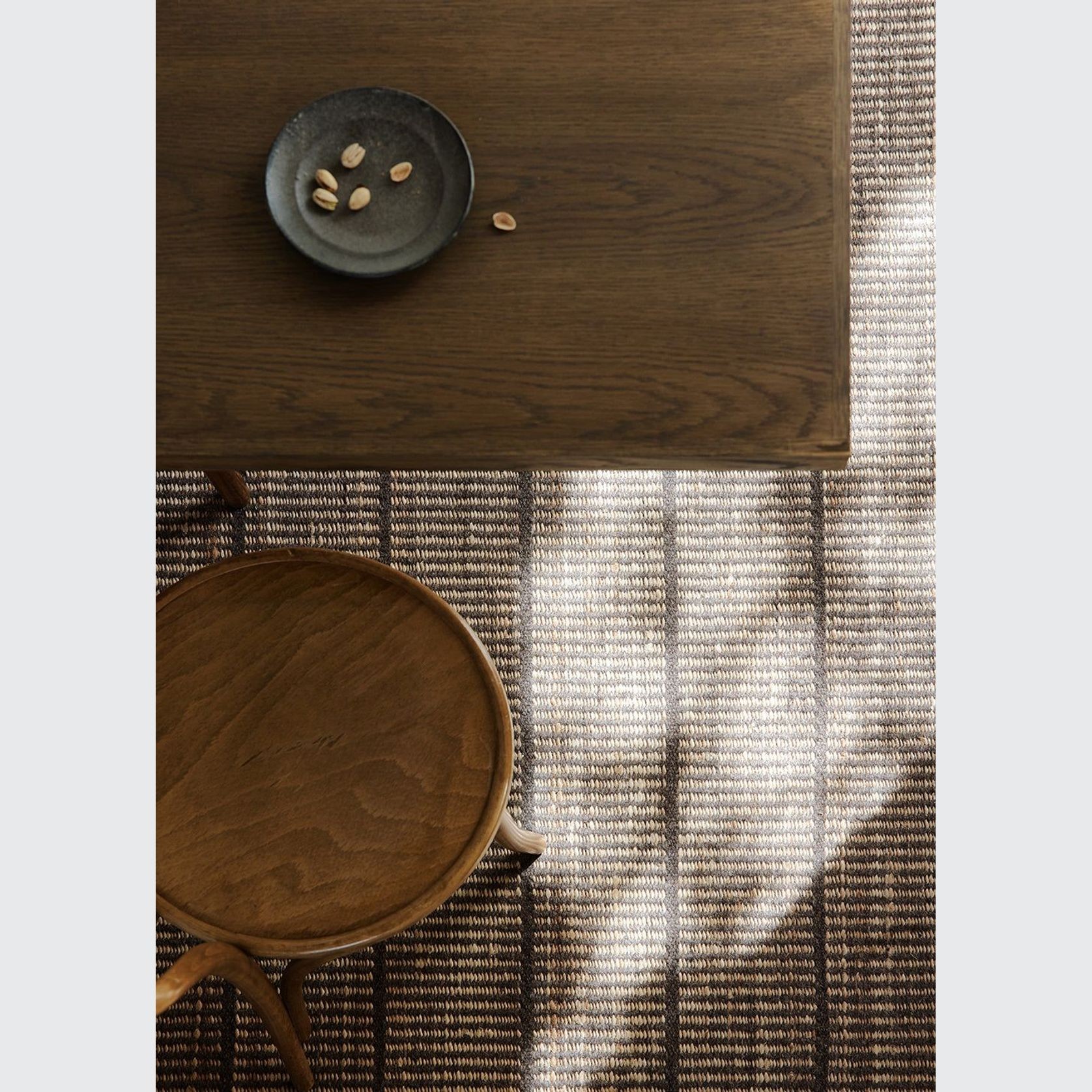 Armadillo Trellis Jute Rug gallery detail image