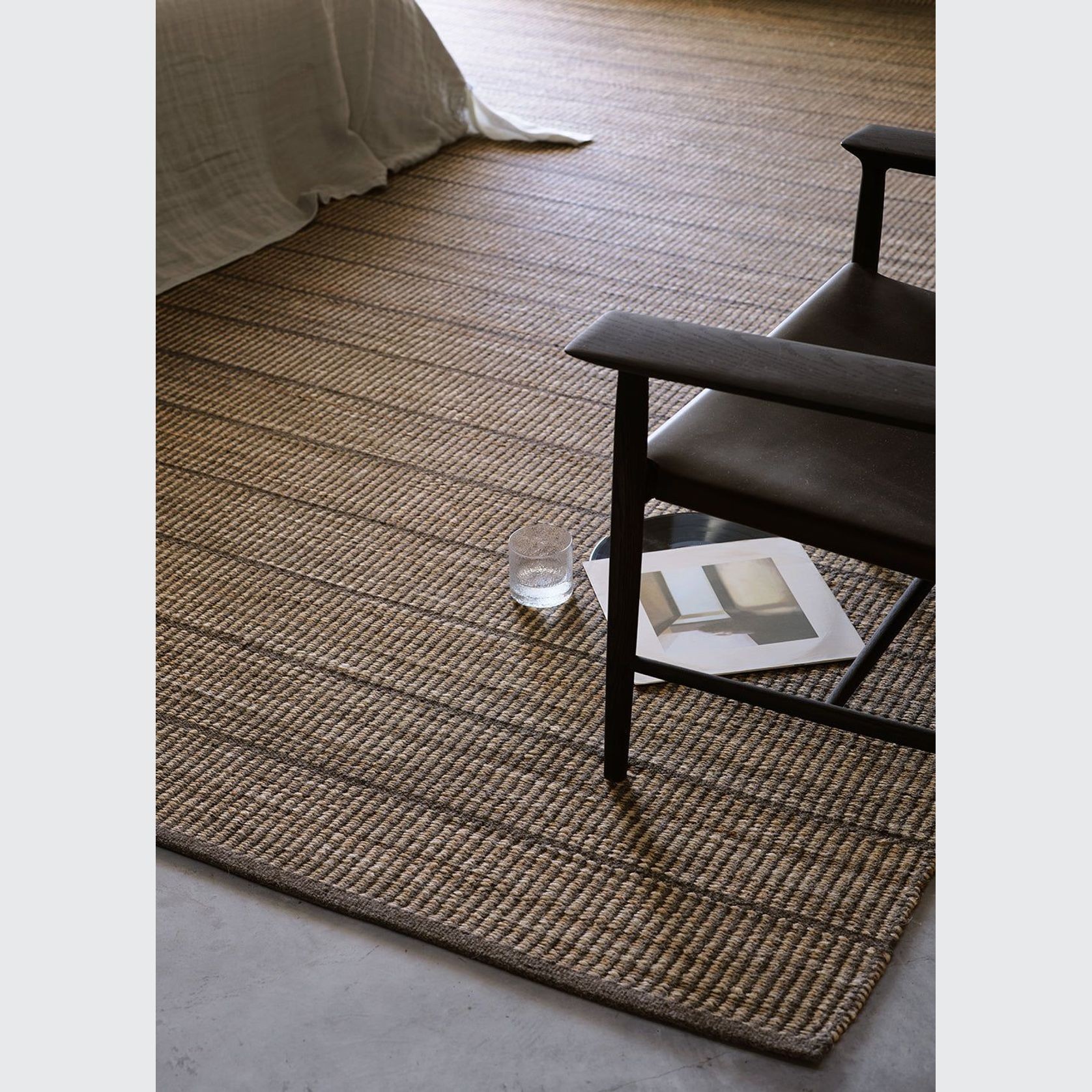 Armadillo Trellis Jute Rug gallery detail image